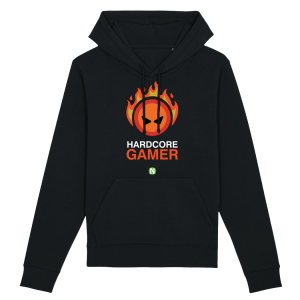 FELPA CAPPUCCIO - HARDCORE GAMER