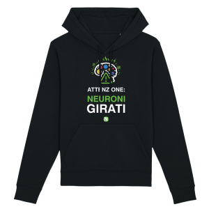 FELPA CAPPUCCIO - NEURONI GIRATI