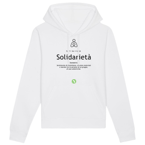 FELPA CAPPUCCIO - SOLIDARITY ITA